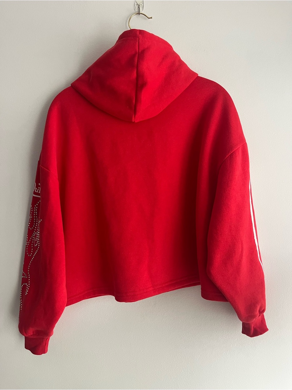 Von Dutch Cropped Red Hoodie NWT - Picture 5 of 5